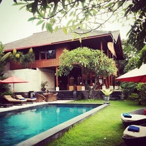Villa Bali life on Instagram